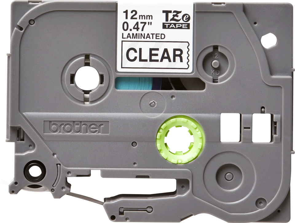 Brother TZe-131 Schriftband 12mm schwarz/transparent