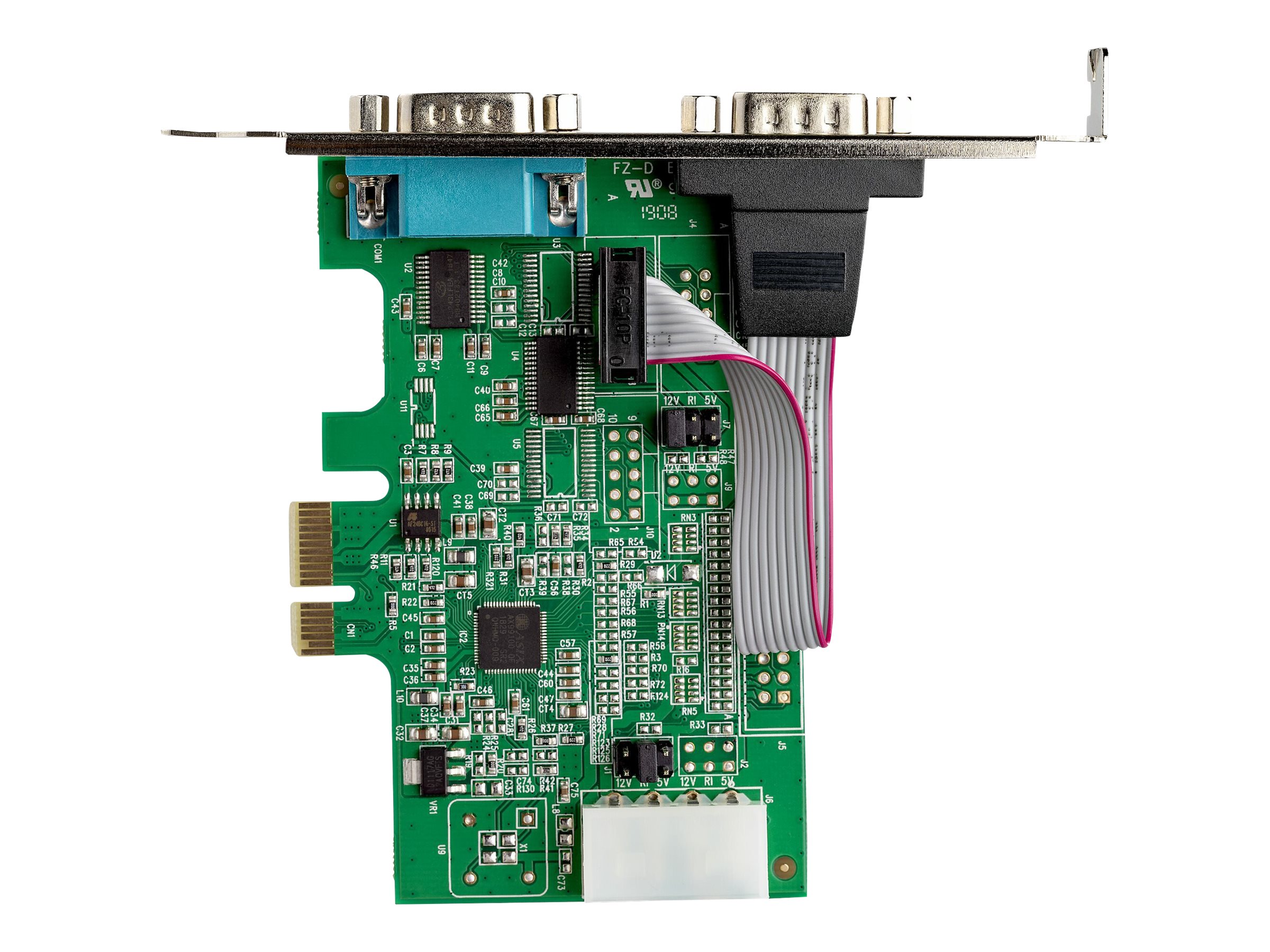 StarTech.com 2-Port Serielle PCIe RS232 Adapter DB9