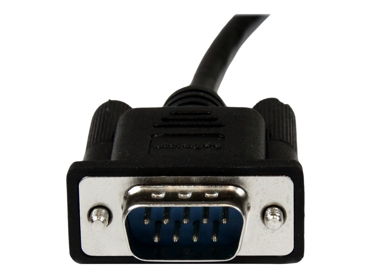 StarTech DB9 RS-232 Nullmodemkabel 2m Stecker-Buchse