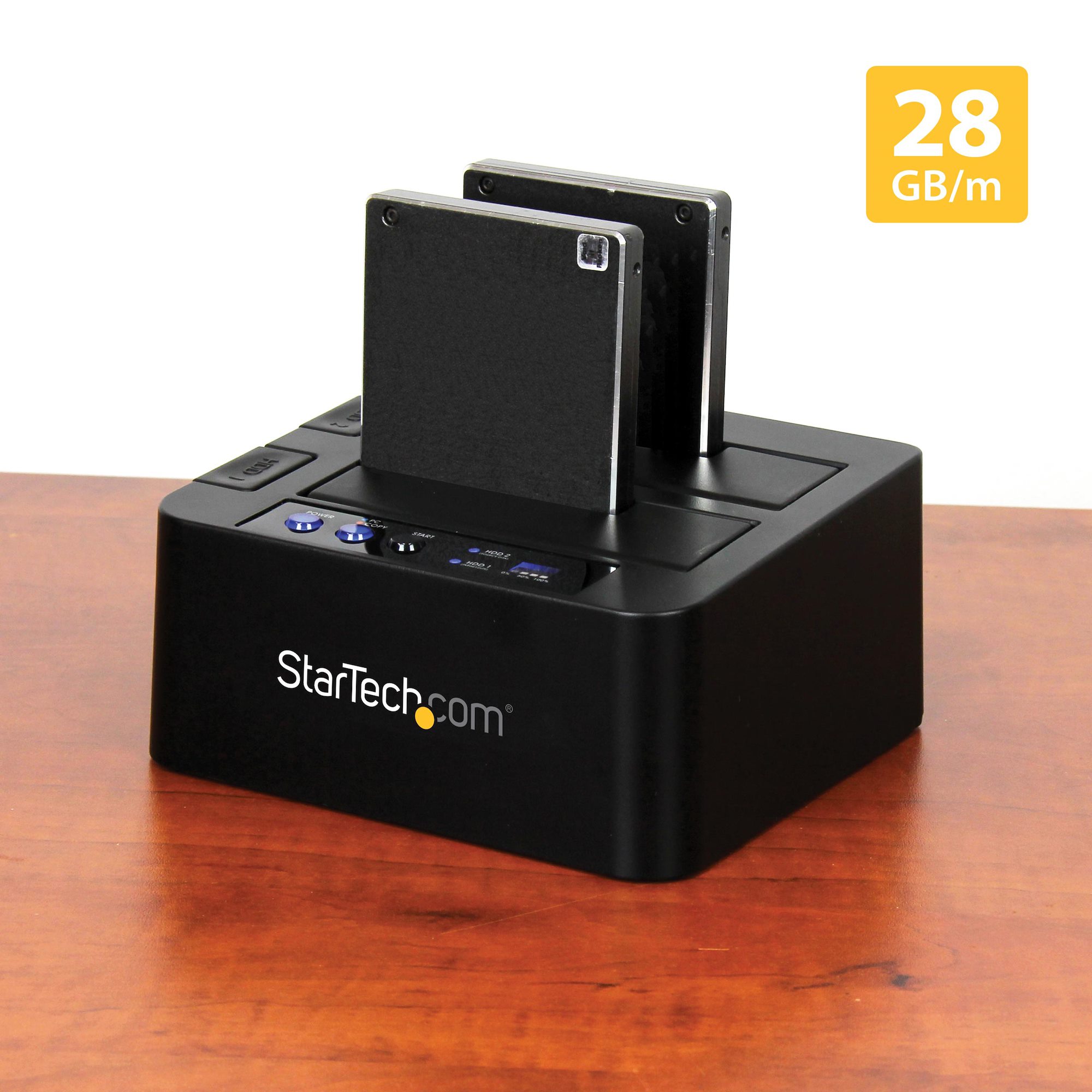 StarTech.com USB 3.1 HDD/SSD Duplicator Dual Bay
