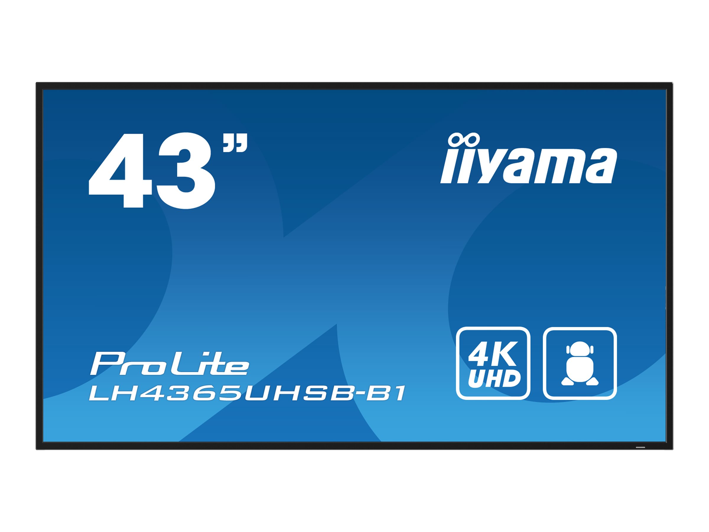 Iiyama ProLite LH4365UHSB-B1 43 Zoll IPS