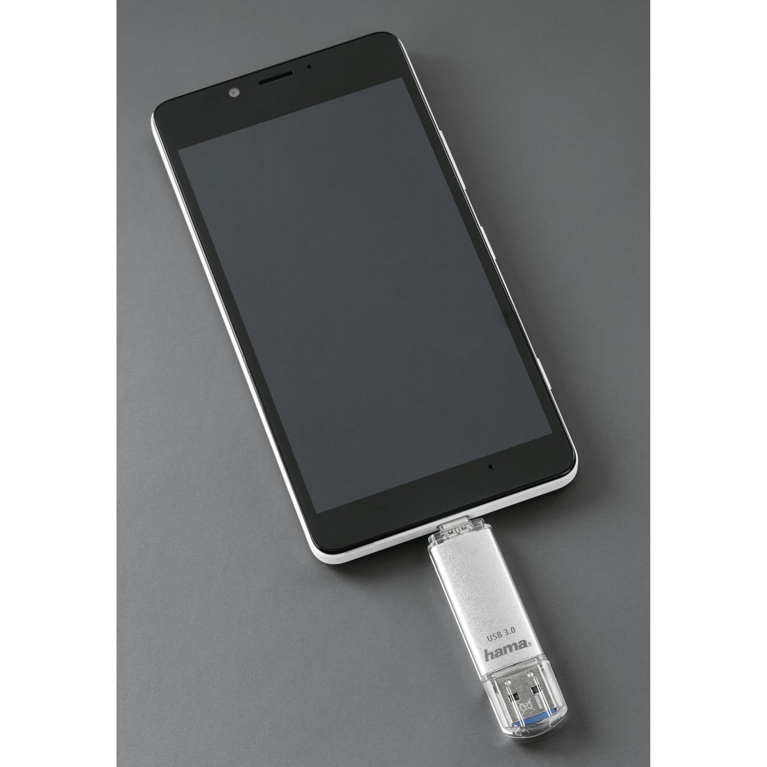 Hama C-Laeta USB-Flash-Laufwerk 128 GB silber