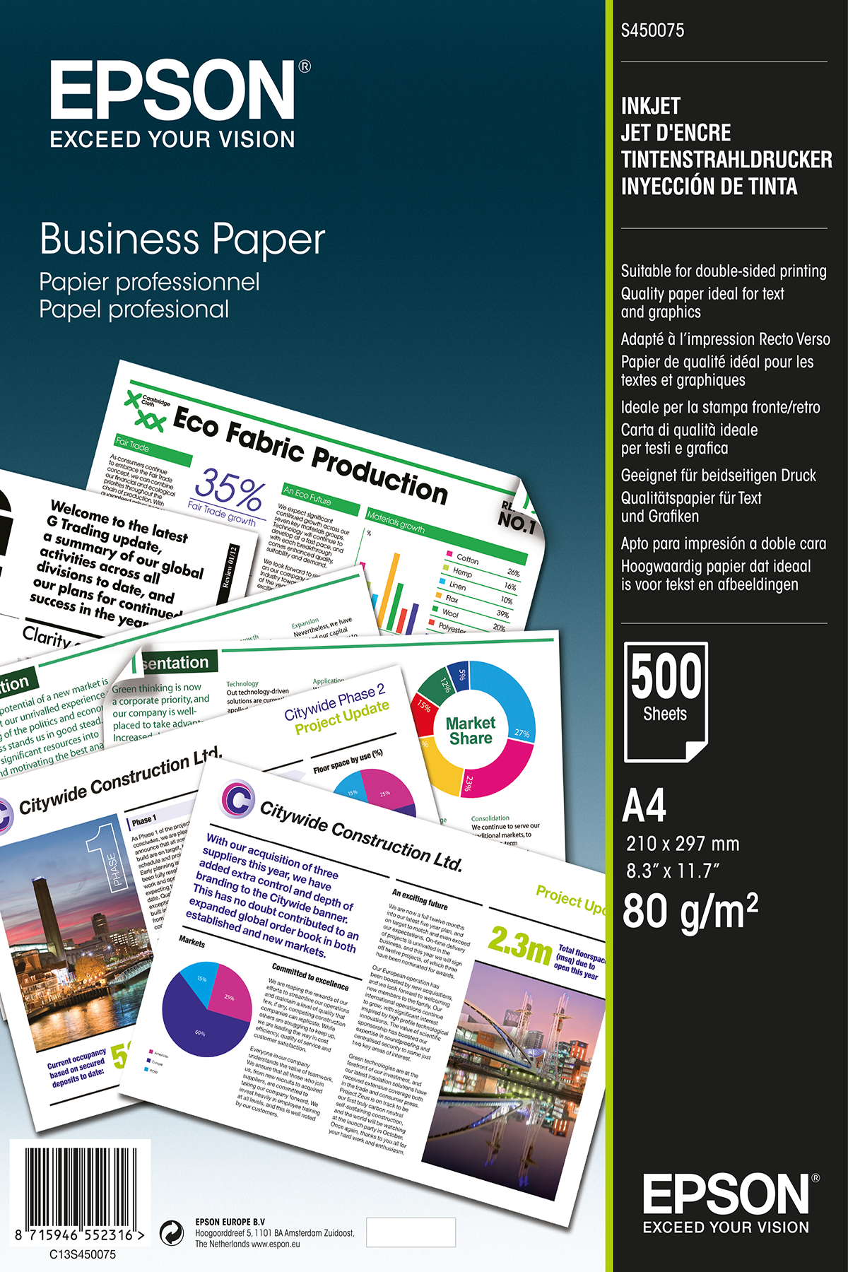 C13S450075 EPSON Business Papier