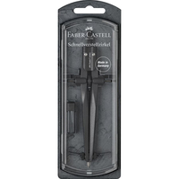 Faber-Castell Zirkel schwarz 5er