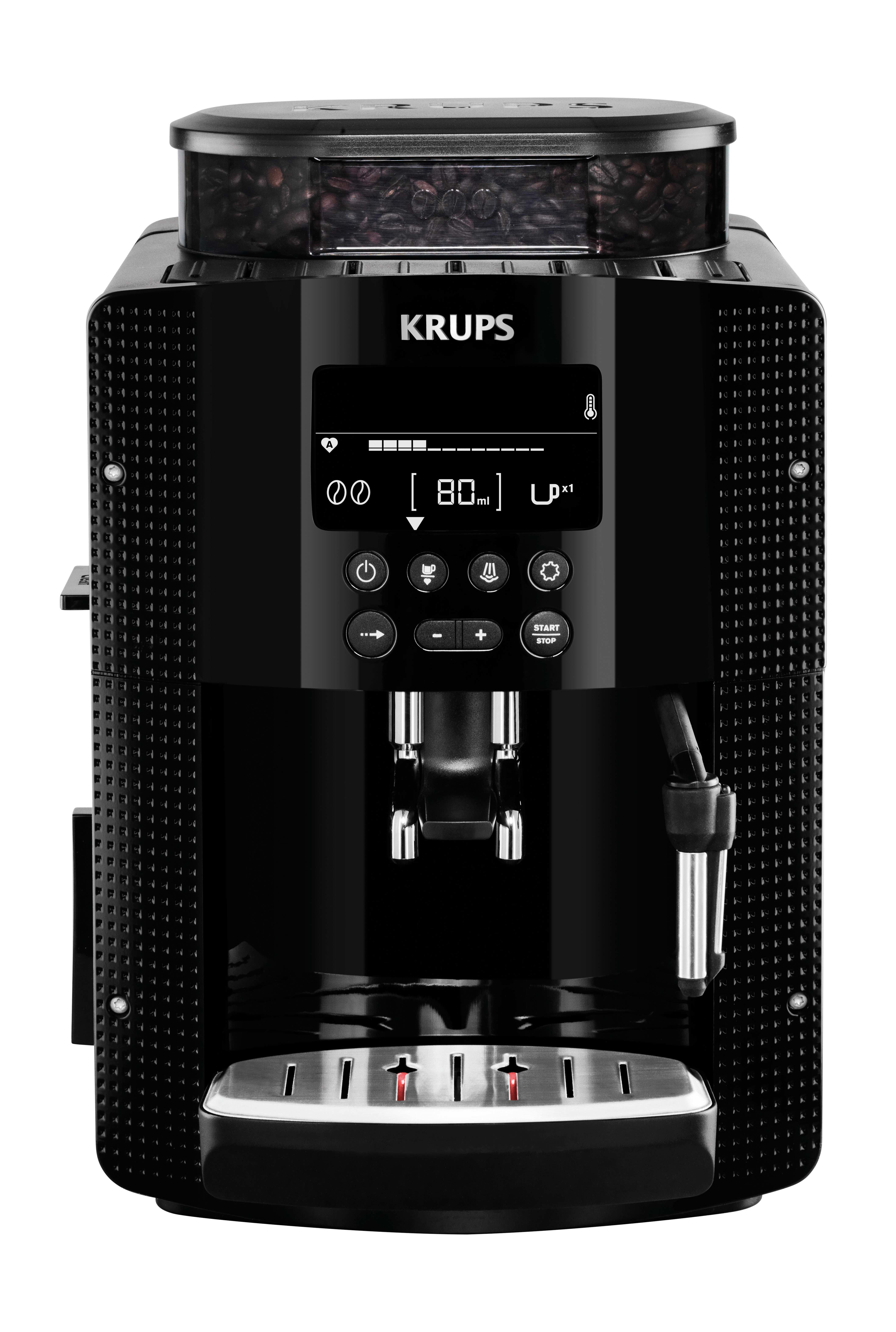 Krups EA8150 Automatische Kaffeemaschine Milchaufschäumer