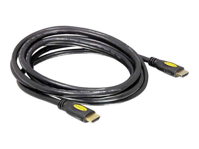 Delock HDMI-Kabel 5m 4K High Speed mit Ethernet