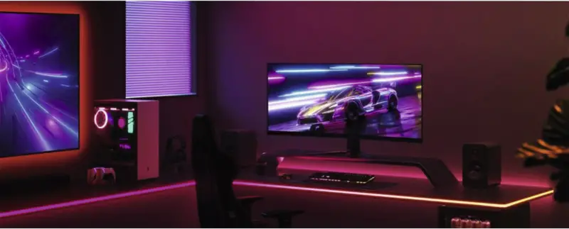 Govee RGBIC Neon Gaming Table Light 2,0 m