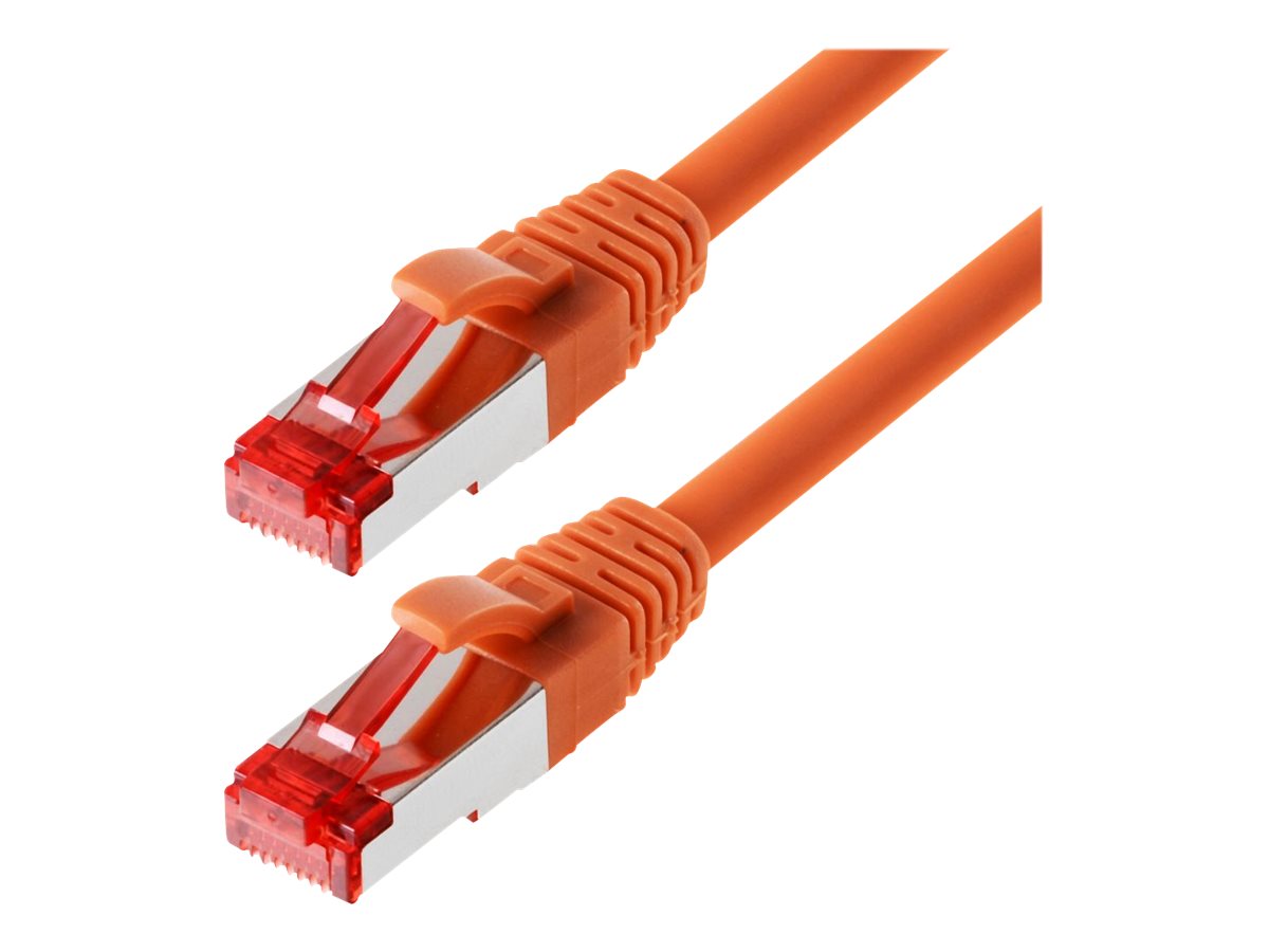 Helos Patchkabel Cat 6 S/FTP orange 30m