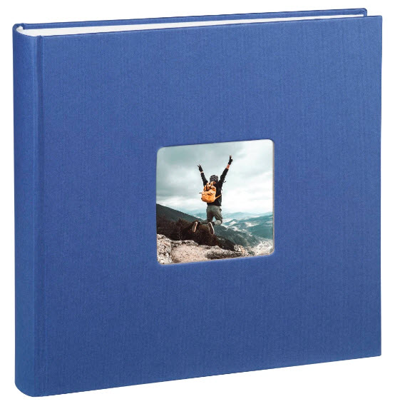 Hama Jumbo-Album Fine Art 30×30 cm 100 Seiten Blau