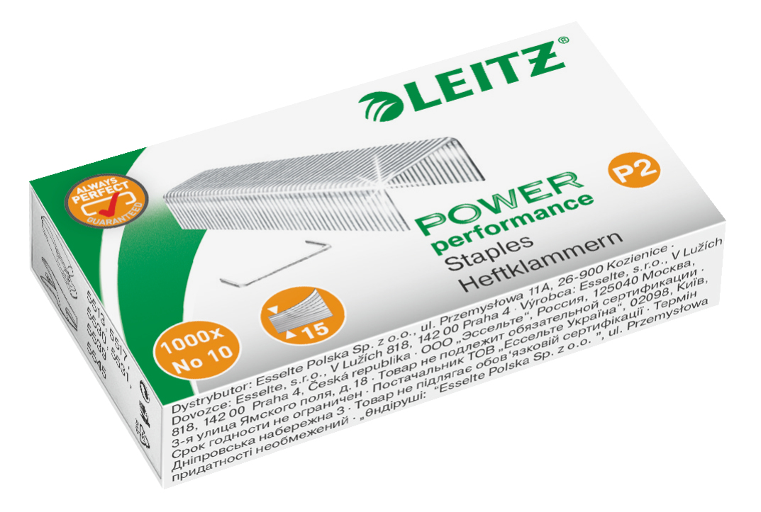 Esselte Leitz Heftklammern No.10 verzinkt