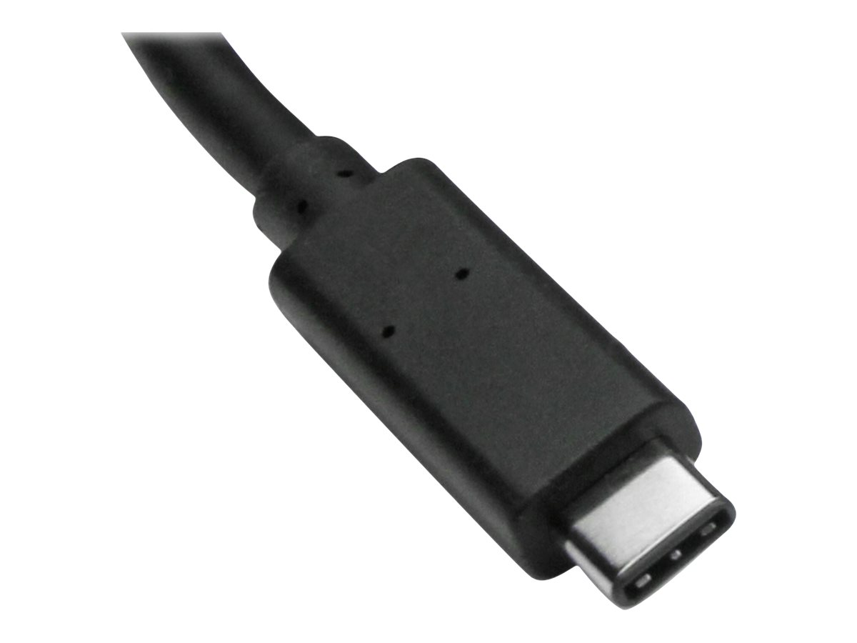StarTech.com 3 Port USB 3.0 Hub USB‑C Gigabit Ethernet