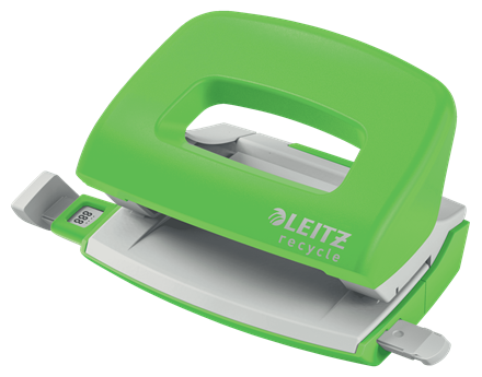 Esselte Leitz NeXXt Recycle Locher Mini grün 10 Blätter