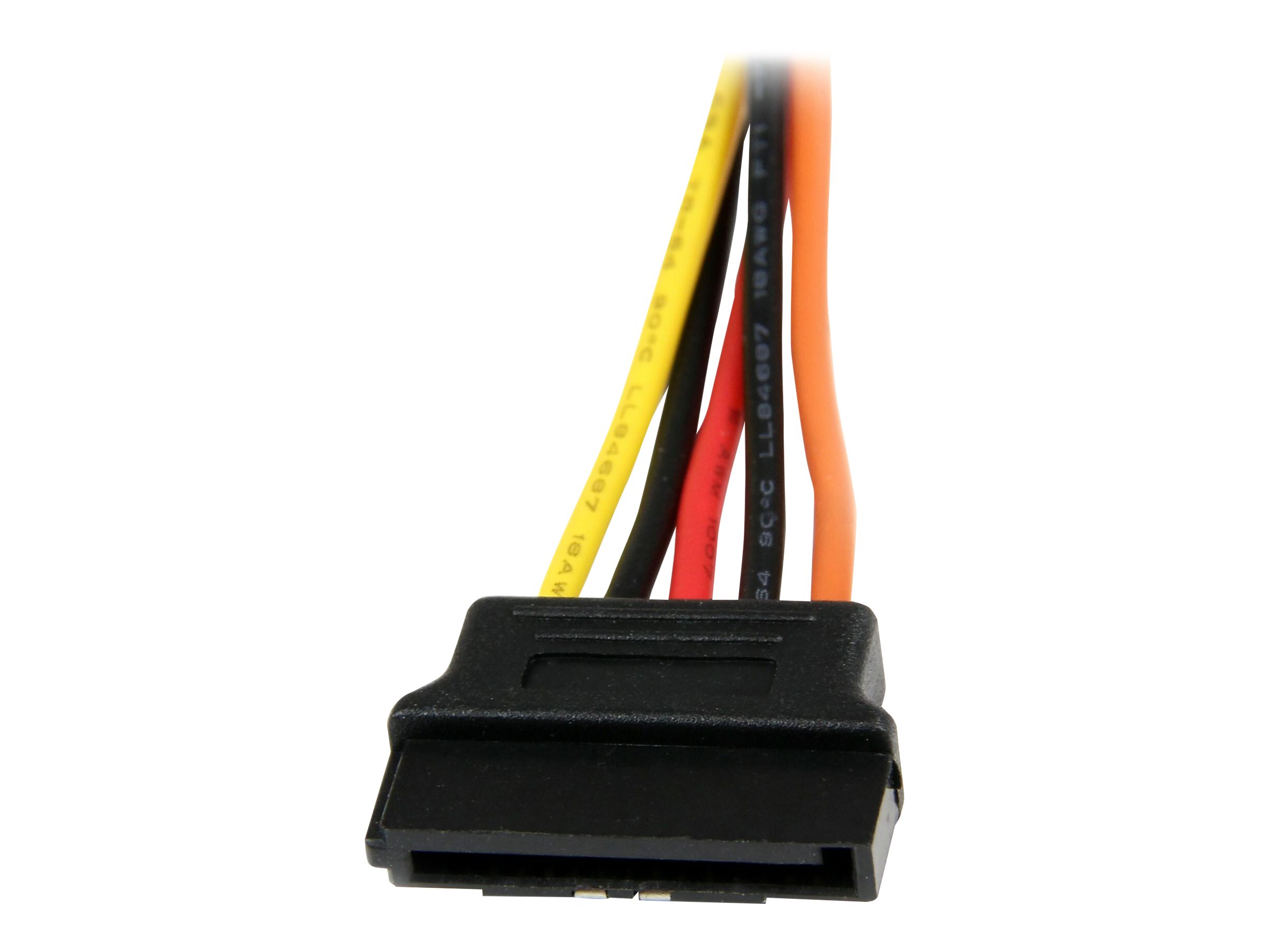 StarTech SATA Y-Stromadapter mit Verriegelungs-Clip 15cm