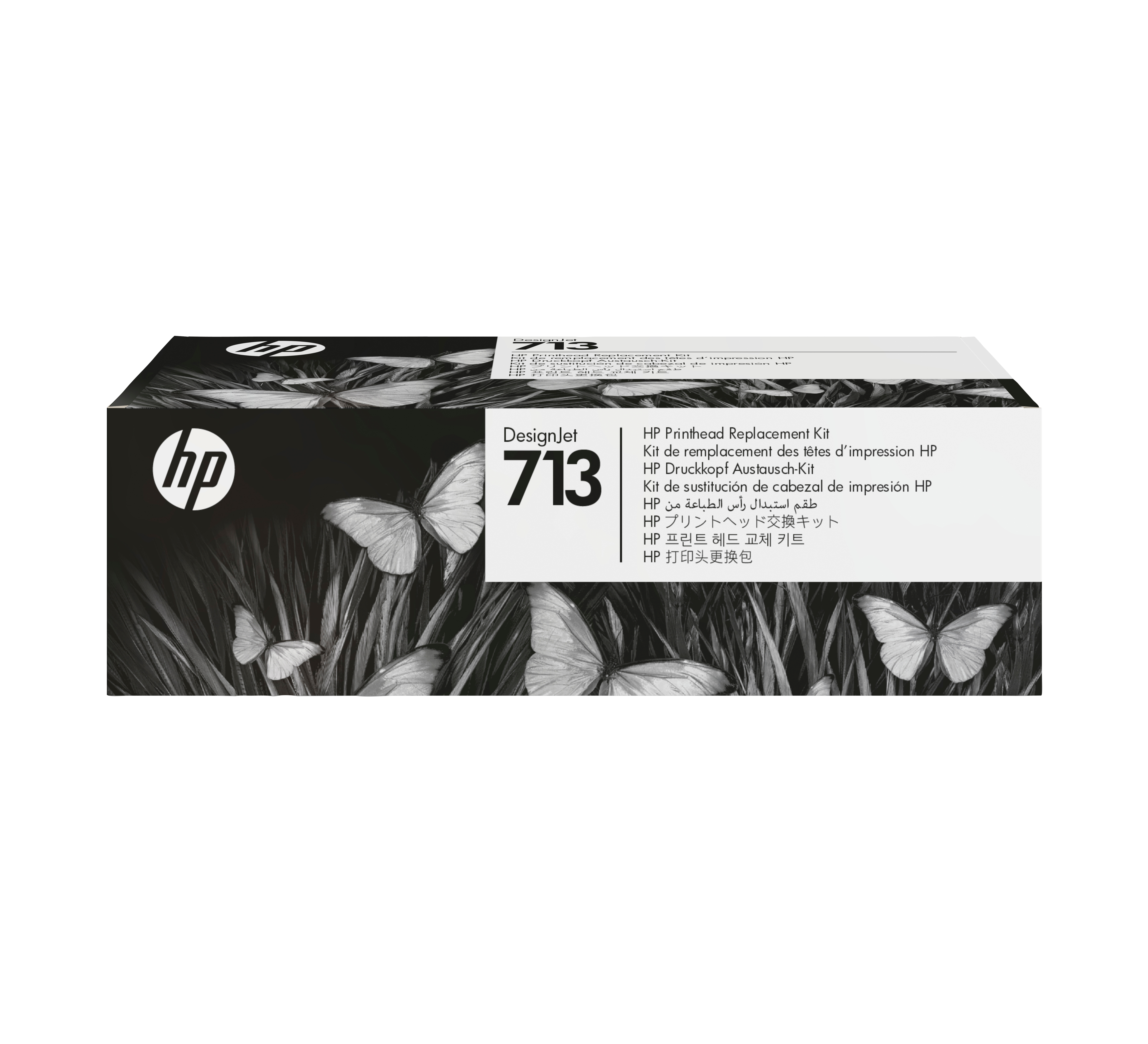 HP 713 DesignJet Druckkopf-Austauschkit Cyan, Magenta, Gelb, pigmentiertes Schwarz
