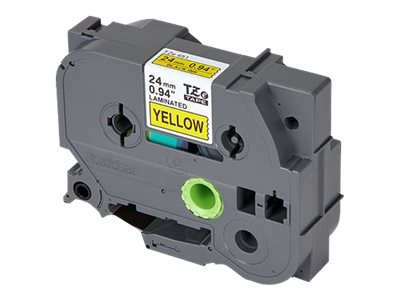 Brother TZe-651 schwarz auf gelb 24 mm
