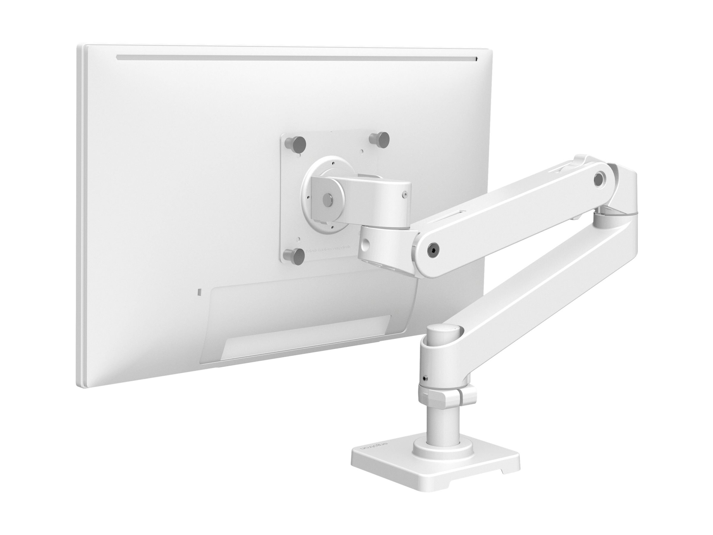 Ergotron LX Pro Monitorarm Aluminium Weiß