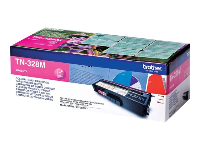Brother TN-328M Tonerpatrone Magenta