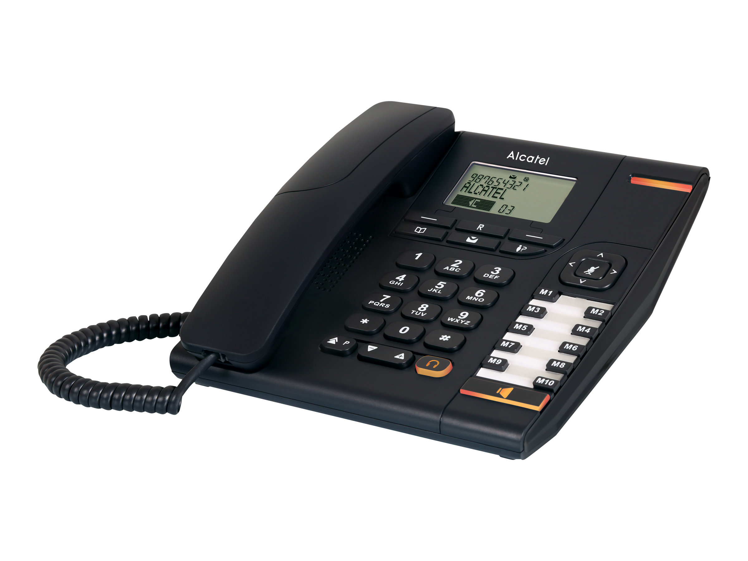 Alcatel Temporis 880 Telefon mit Schnur schwarz