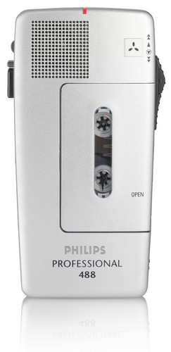 Philips Pocket Memo 488 analog Minikassetten-Diktiergerät
