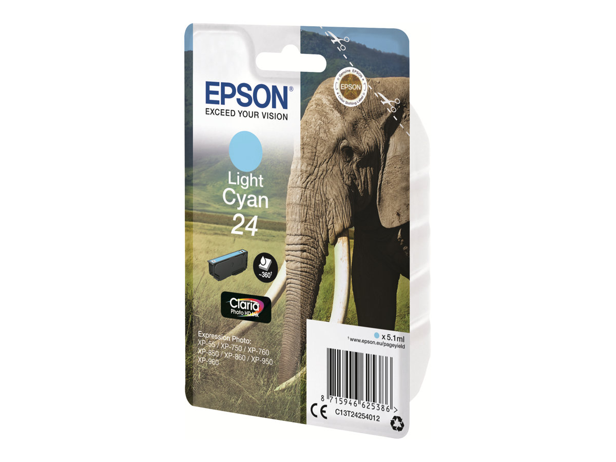EPSON 24 T2425 light cyan Druckerpatrone