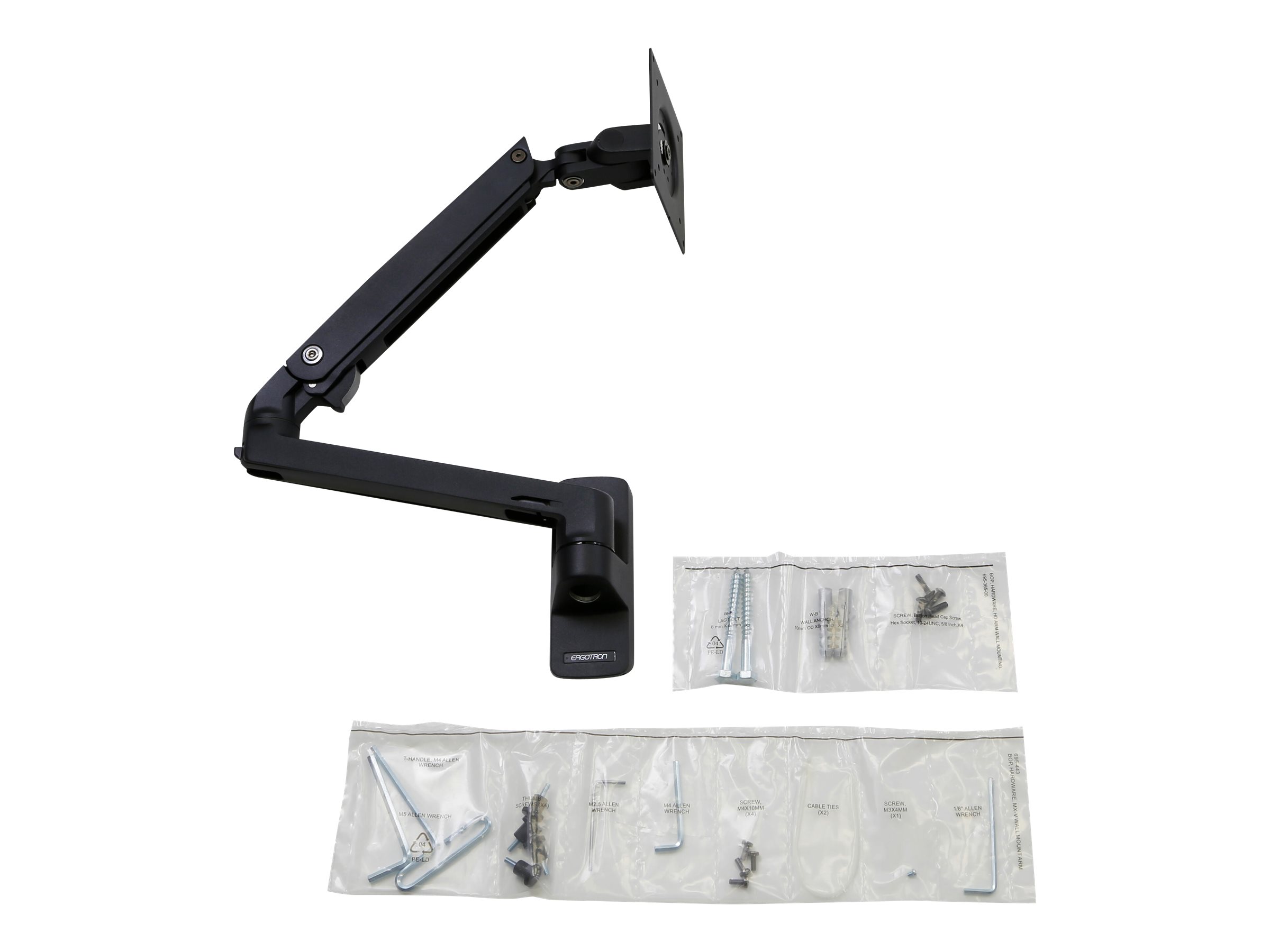 Ergotron MXV Wandhalter Gelenkarm Höhenverstellung