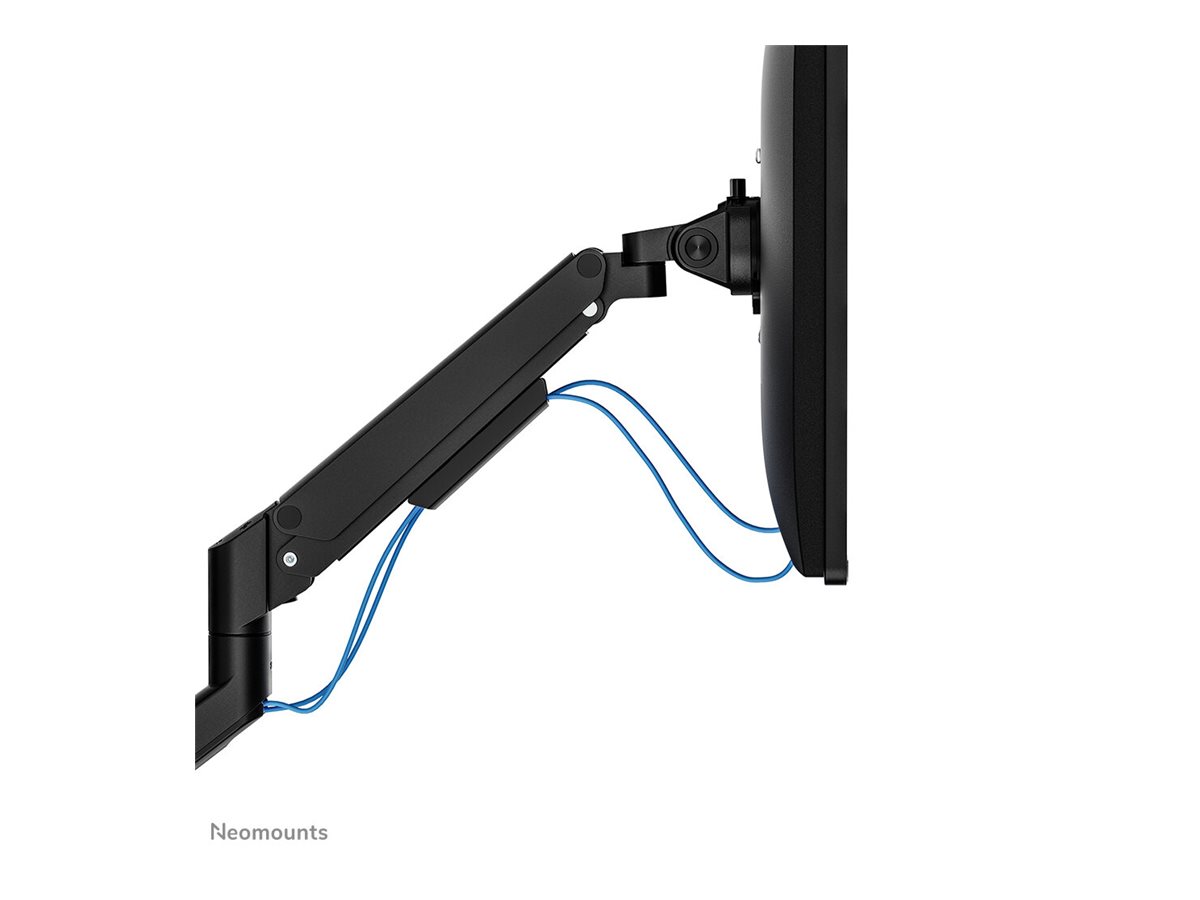 NEOMOUNTS Next Slim Desk Mount single display topfix clampgrommet black