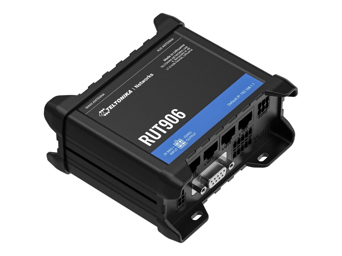 Teltonika RUT906 Industrial Dual SIM LTE Wi-Fi Router