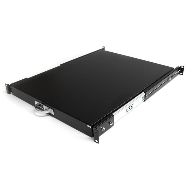 StarTech.com Ausziehbarer Fachboden 19 Zoll bis 25 Kg Schwarz