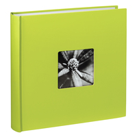 Hama Jumbo-Album Fine Art 30x30 cm 100 weiße Seiten Kiwi