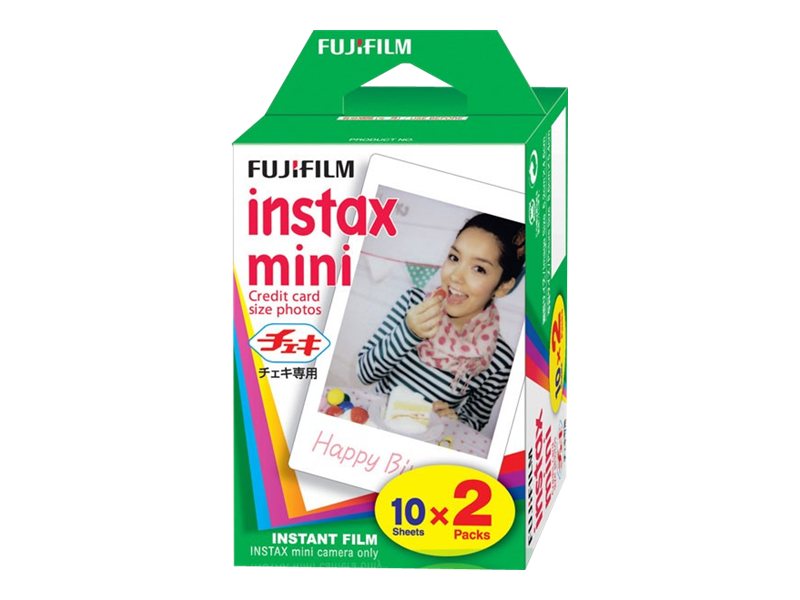 Fujifilm Instax Mini 2x10 Sofortbild-Film ISO 800