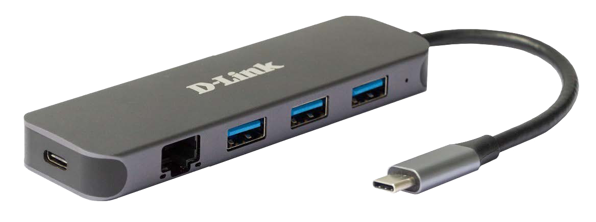 D-Link DUB-2334 USB-C 1000 Mbps HDMI