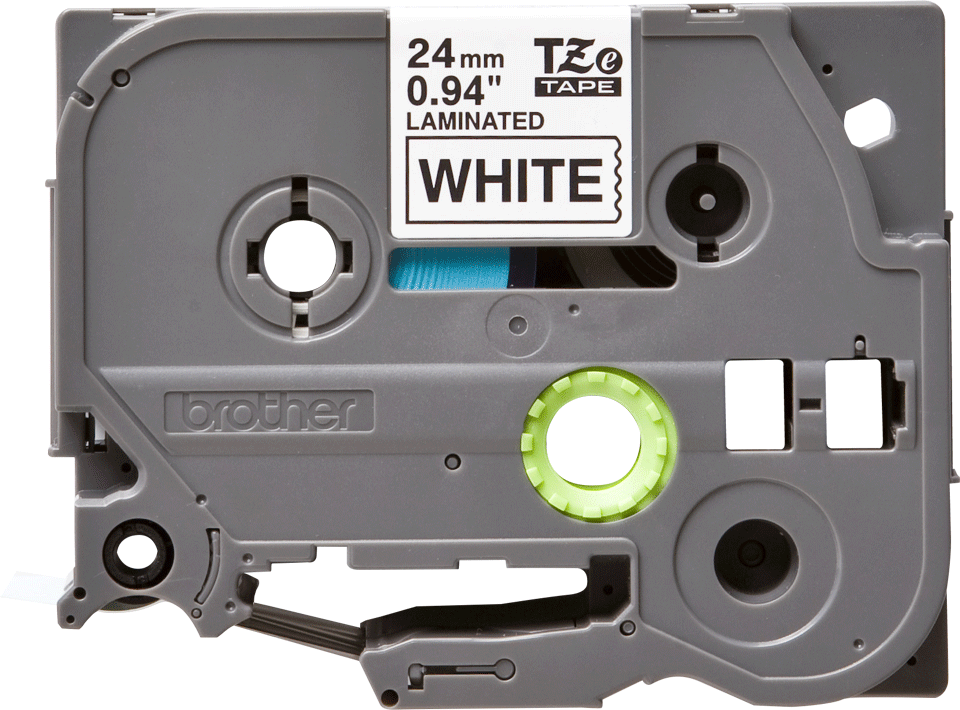 Brother TZe-251 24 mm schwarz/weiß