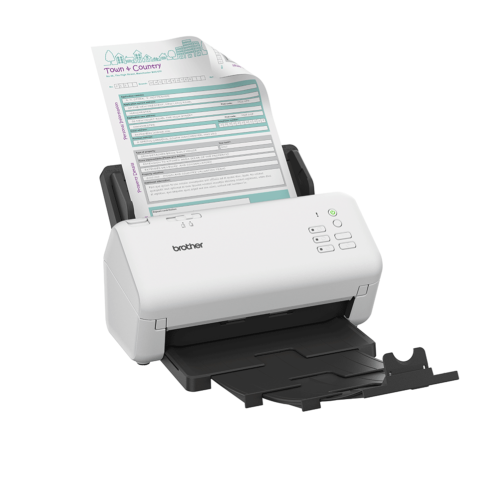 Brother ADS-4300N Dokumentenscanner Duplex