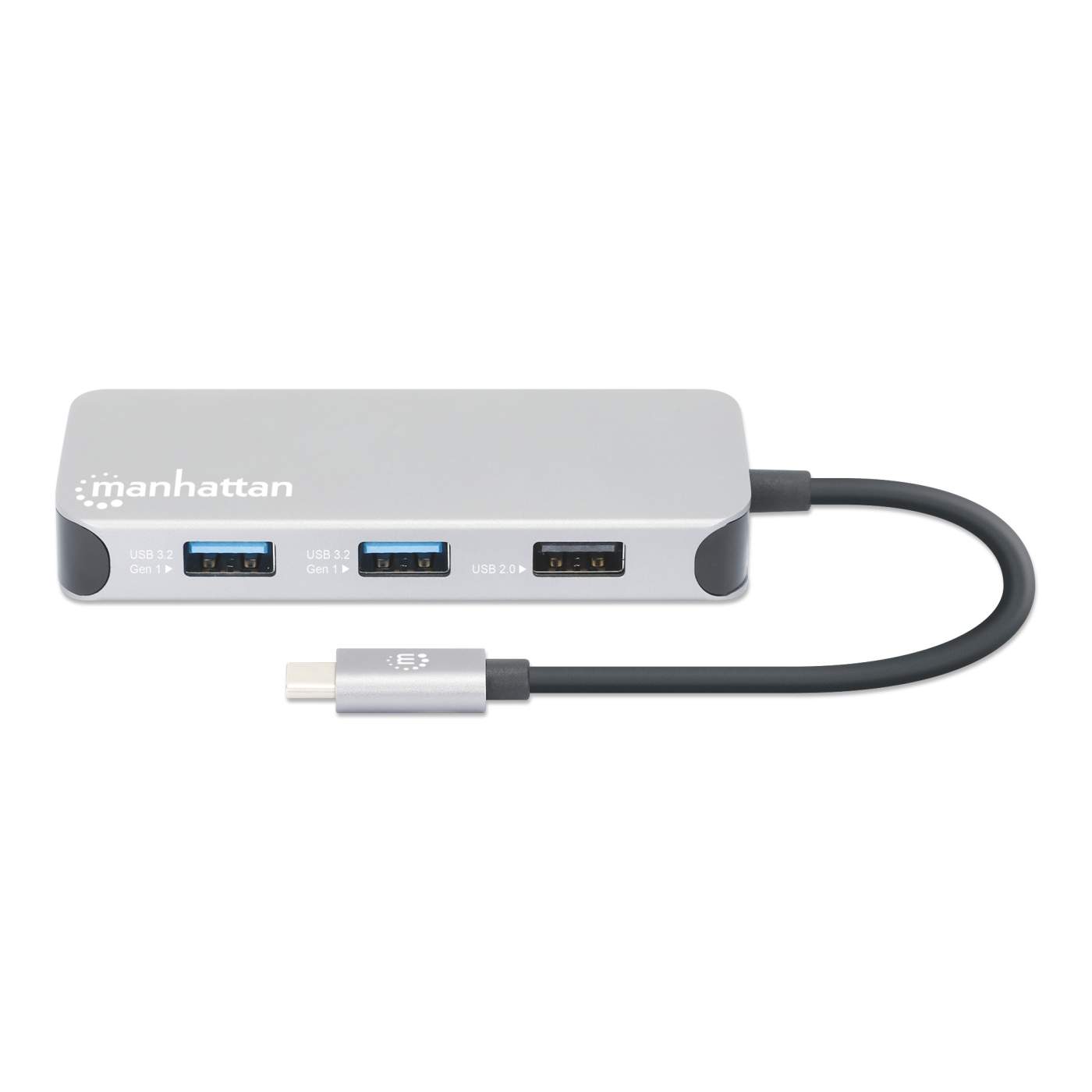 Manhattan USB-C Dockingstation 8-in-1 mit Kartenleser
