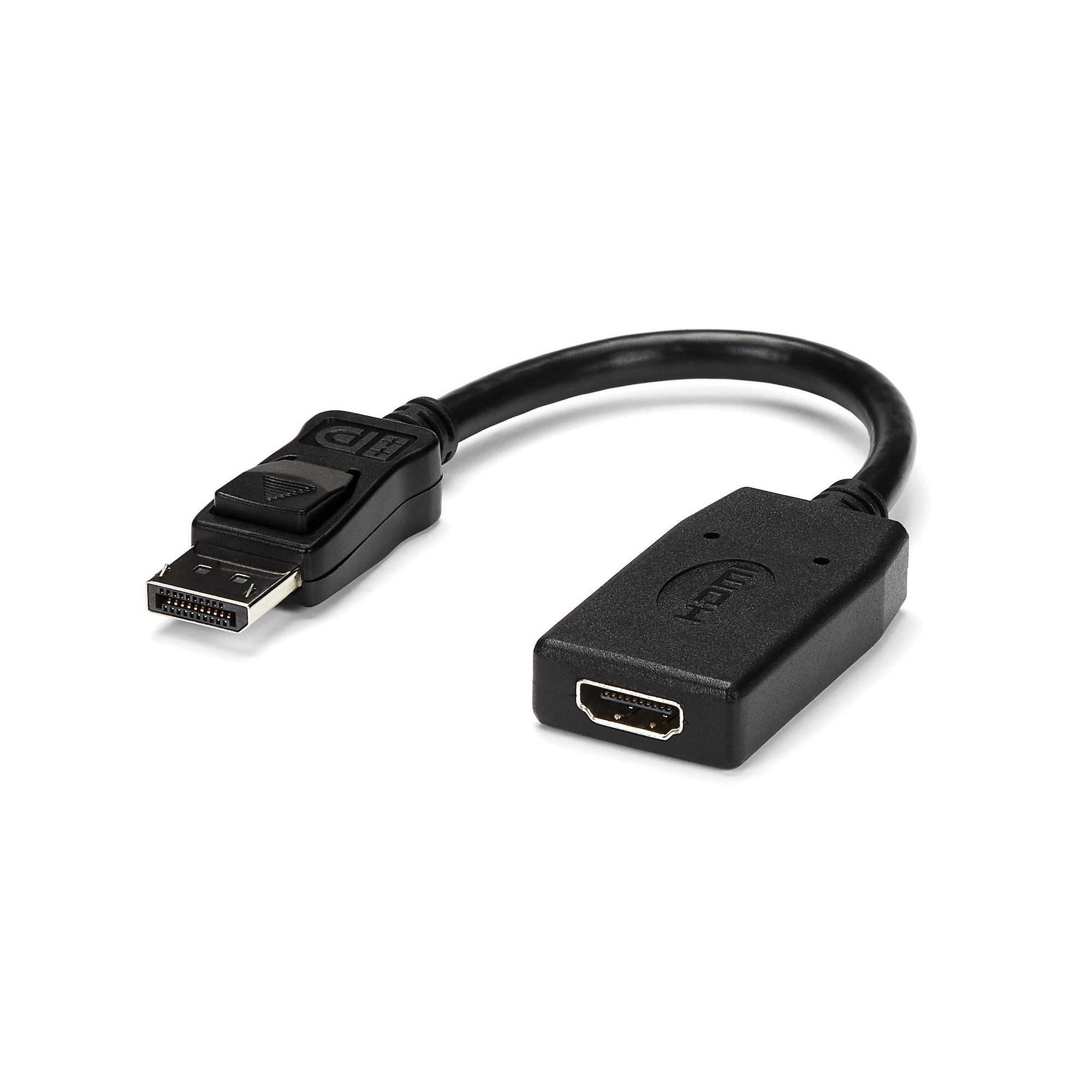 STARTECHCOM DisplayPort auf HDMI Video Adapter Konverter DP zu HDMI mit bis zu 1920x1200 DP HDMI Länge 24cm StBu