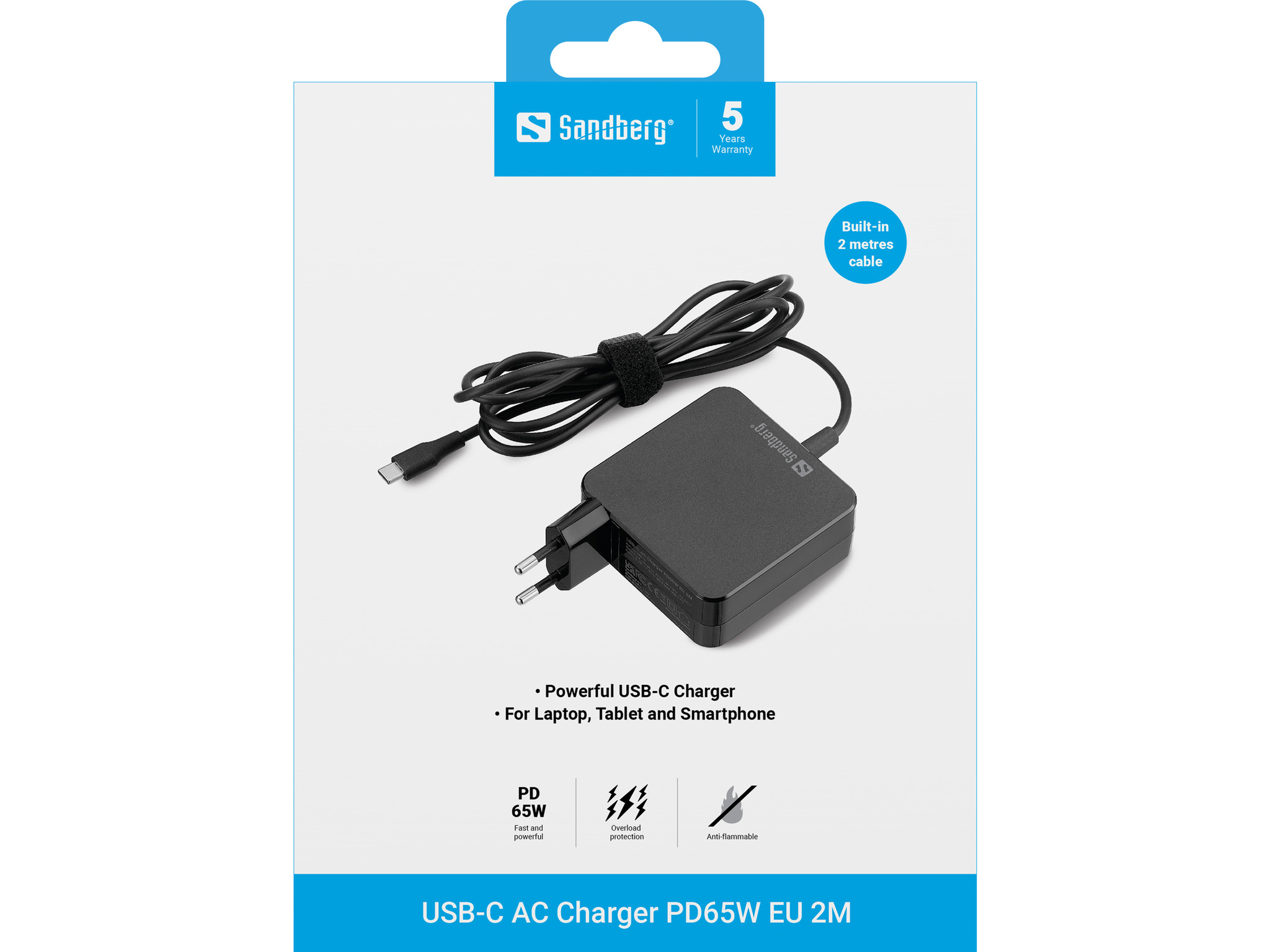 SANDBERG USB-C Netzteil PD 65W