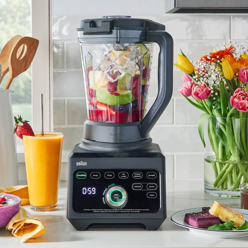 Braun JB 9040 Tischplatten-Mixer Pulsfunktion Eis-Crusher