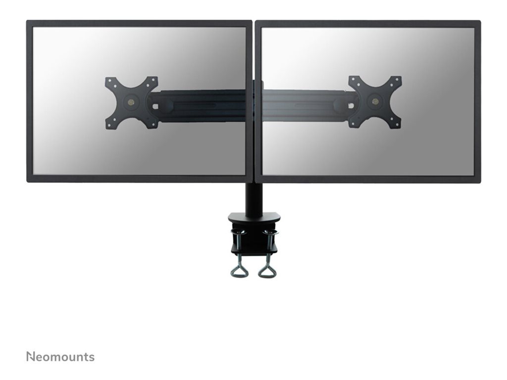 NewStar Befestigungskit FPMA-D700D Voll beweglich 2 LCD-Displays Schwarz