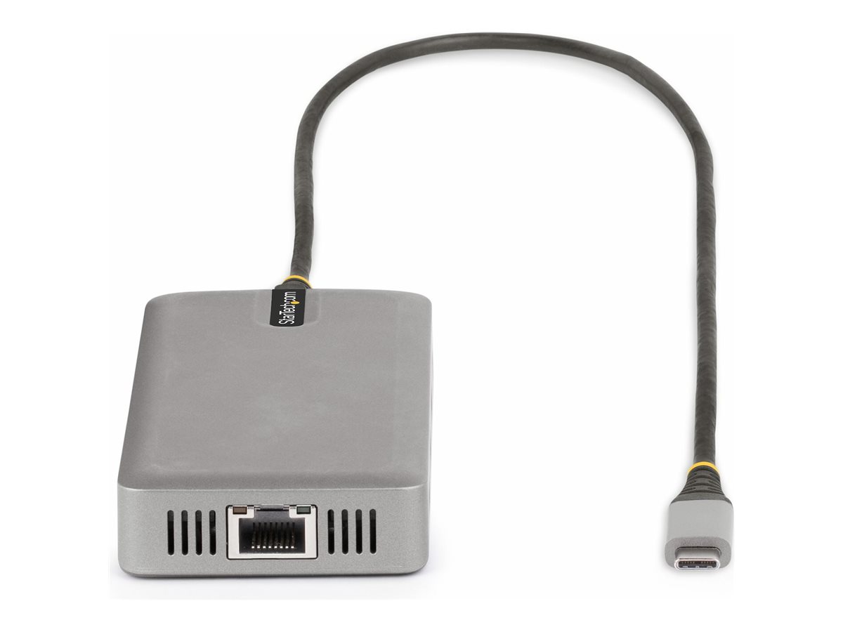 STARTECHCOM USBC Multiport Adapter 3monitor Laptop Dockingstation 3x 4K HDMI amp DP 3x USBA 100W PD GbE Reisedock TB3TB4 Dock