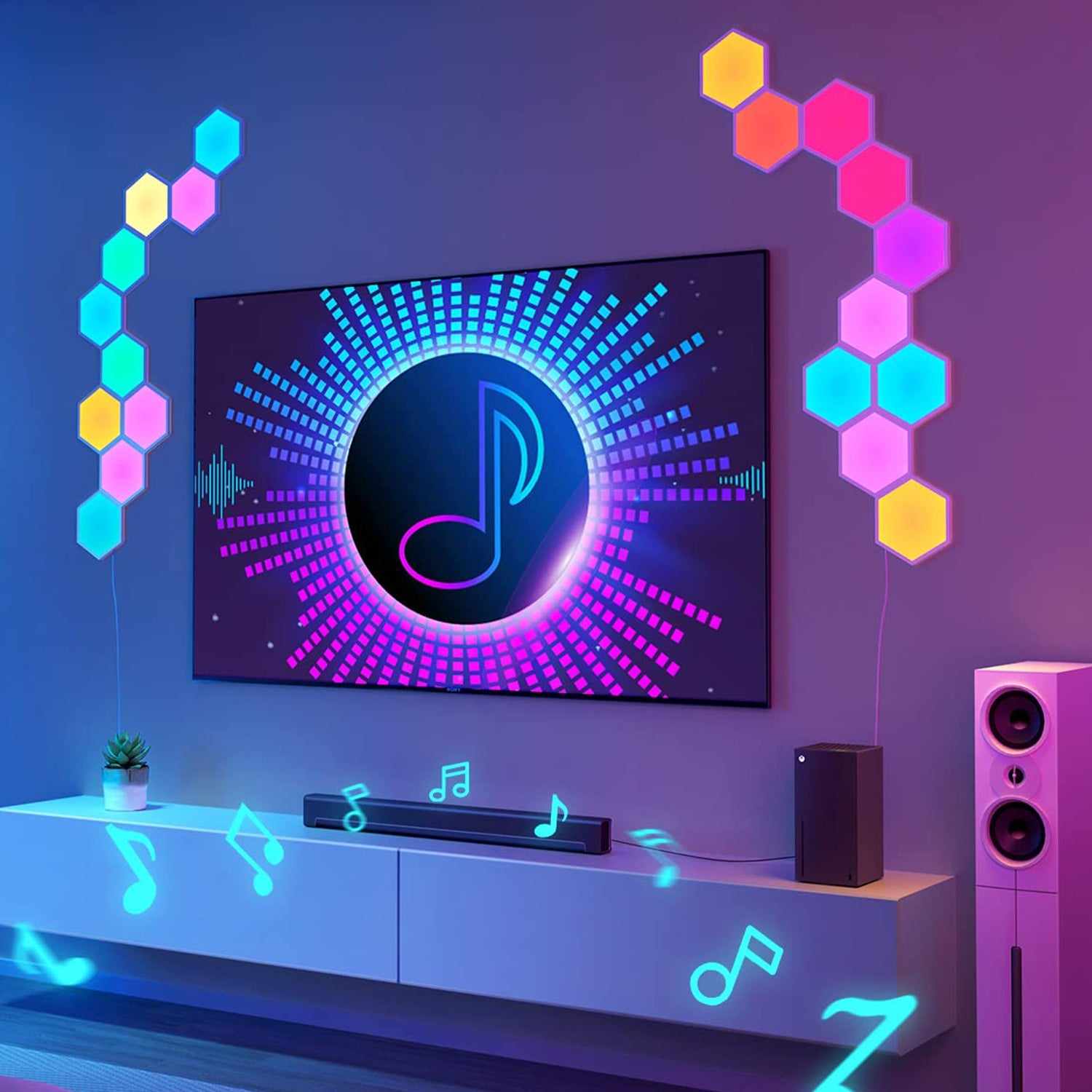 Govee Glide Hexa Light Panels Expansion Pack 2 pcs