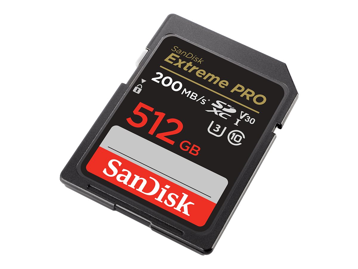 SanDisk Speicherkarte SDXCCard Extreme PRO, 512 GB, 1 St