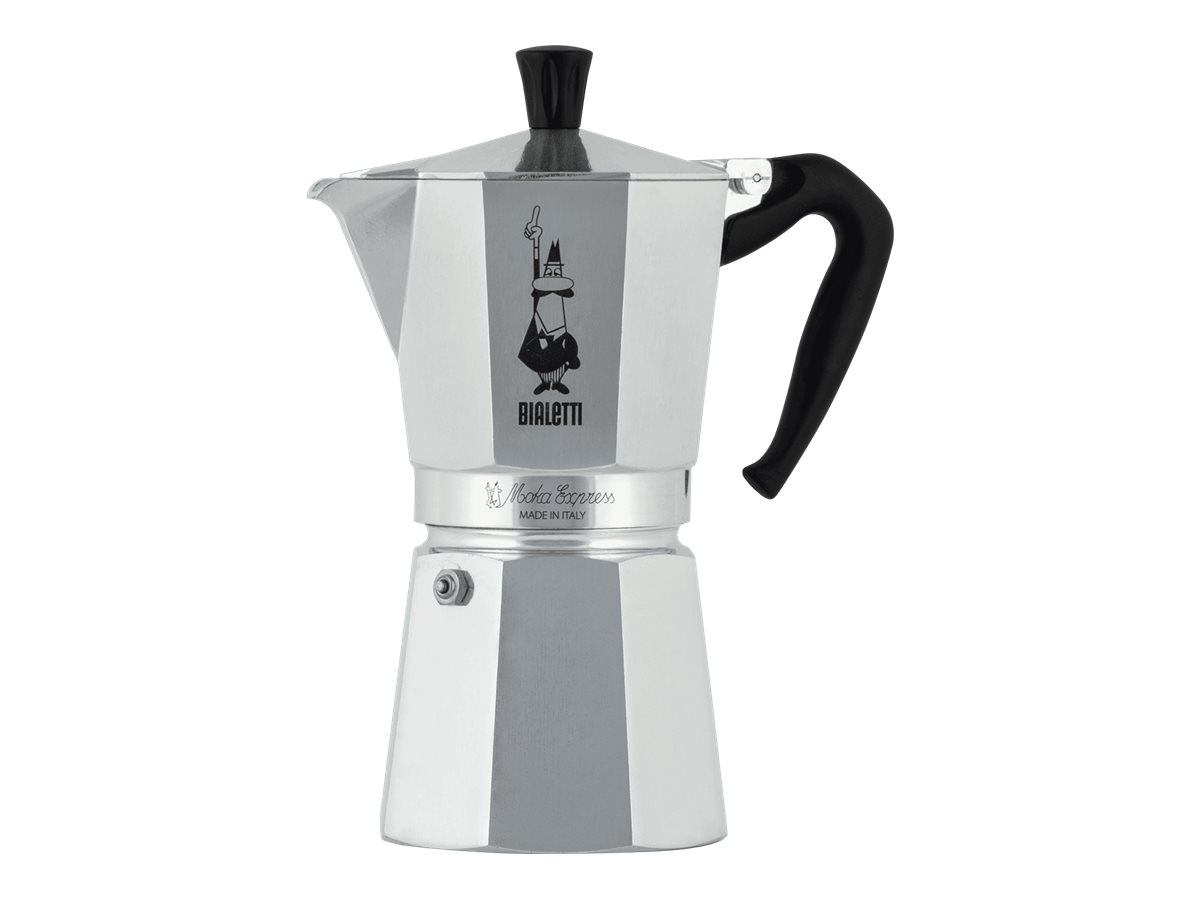 Bialetti Moka Express, Espressokocher fuer 12 Tassen