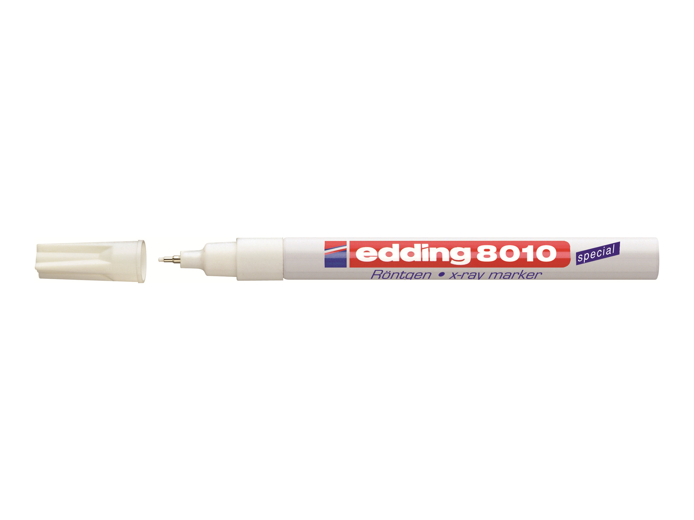 Edding 8010 Labormarker Weiß 0,75 mm