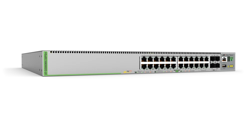 Allied Telesis L3 Stackable Switch PoE+ 20 Port