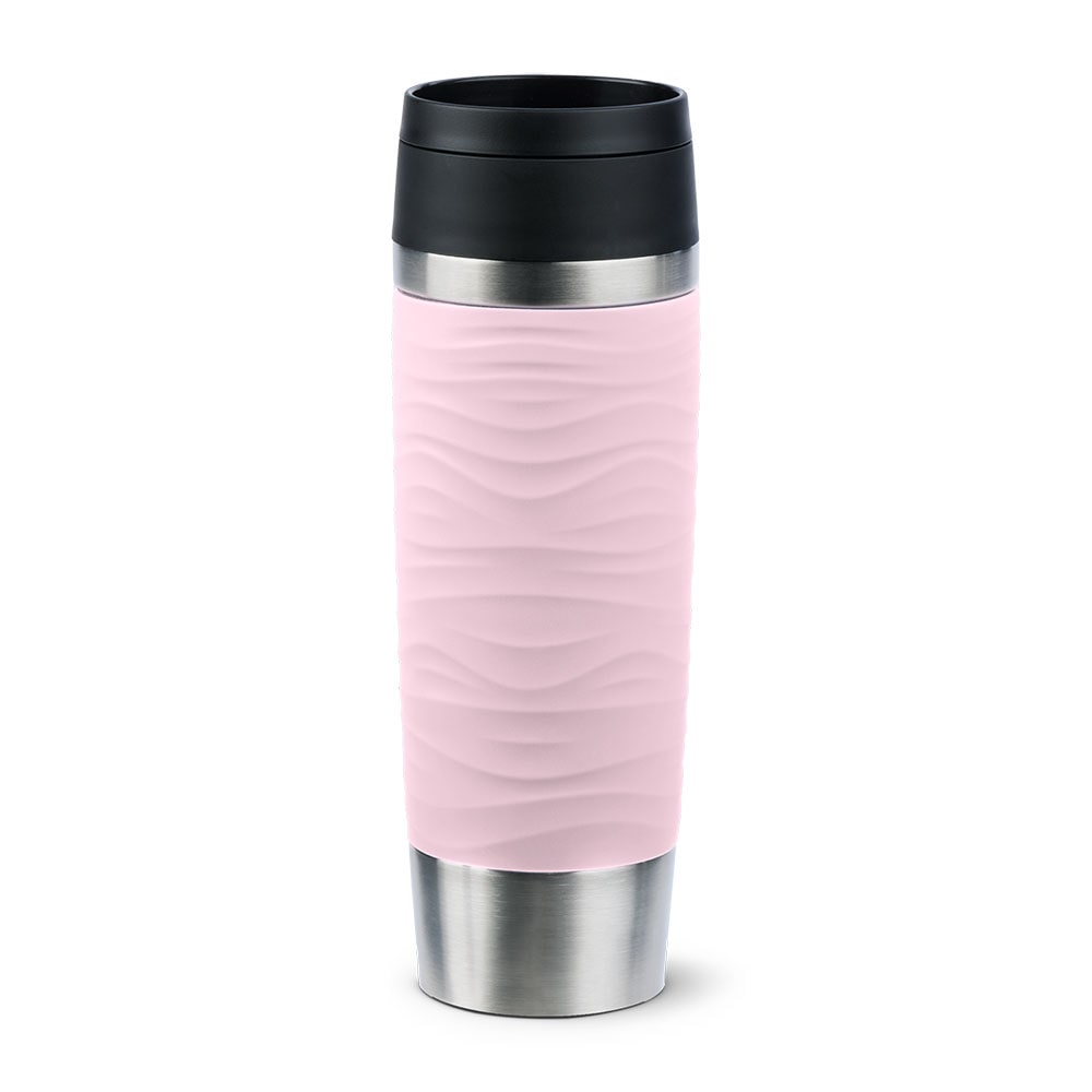 Emsa Isolierbecher Waves Grande rosa 500 ml