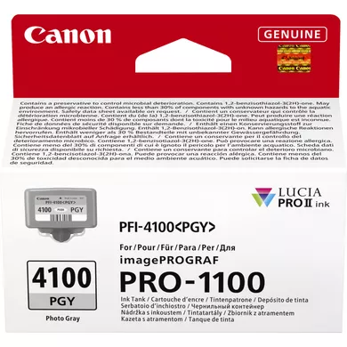Canon PFI-4100 Photo Grau 80 ml