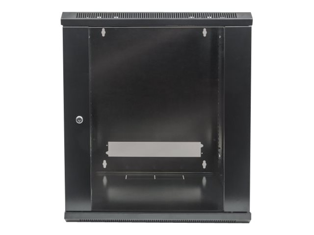 INTELLINET 48,3cm Wandverteiler 12HE 600mm tief 19 Zoll BxHxT 635 x 570 x 600 unmontiert schwarz