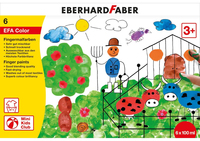 Faber-Castell EFA Color Fingerfarben 6×100 ml