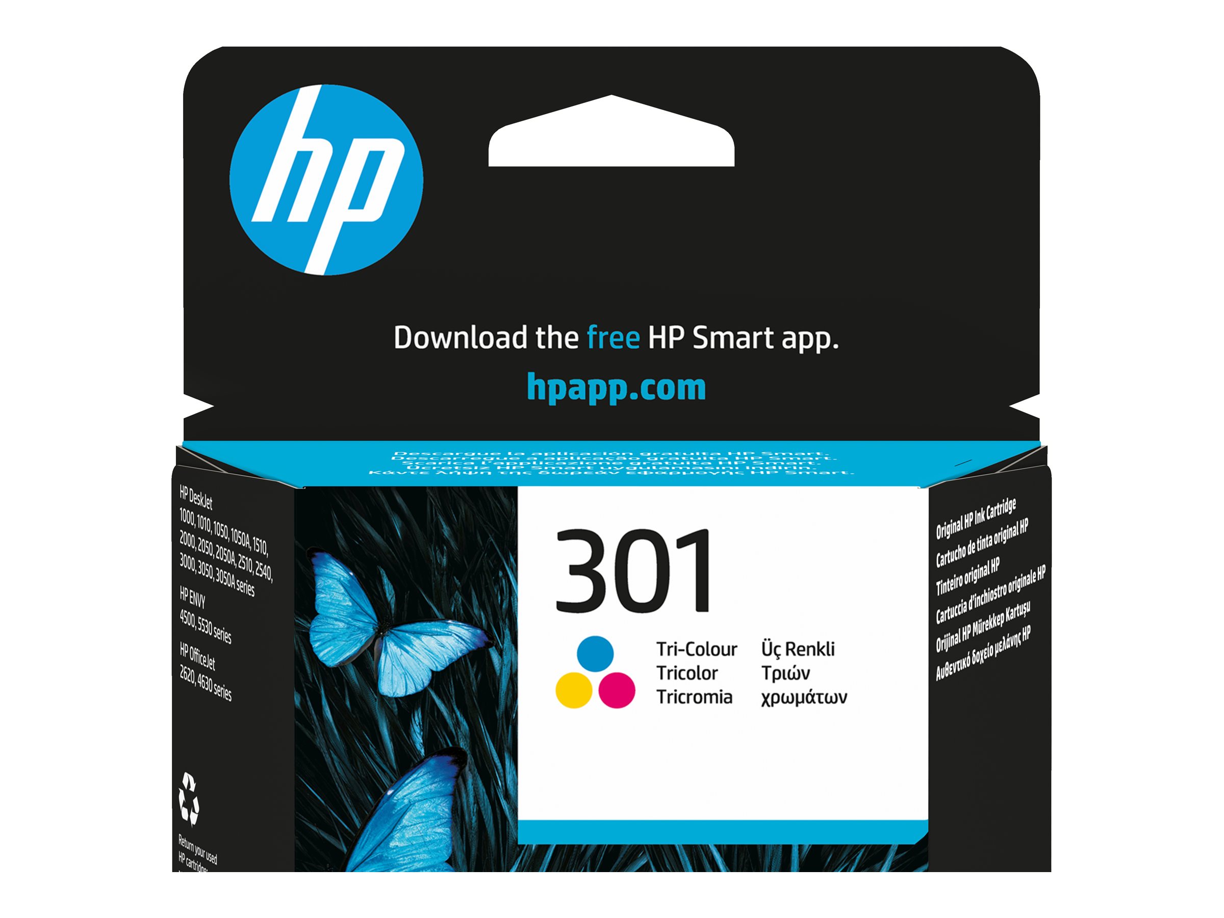HP 301 Farbe Tintenpatrone