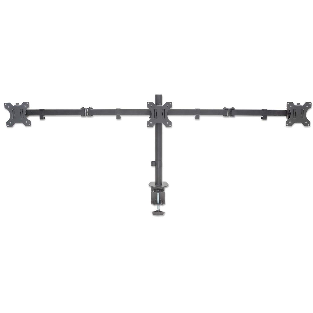 Manhattan Monitorarm 3-fach 10-27 Zoll Double-Link